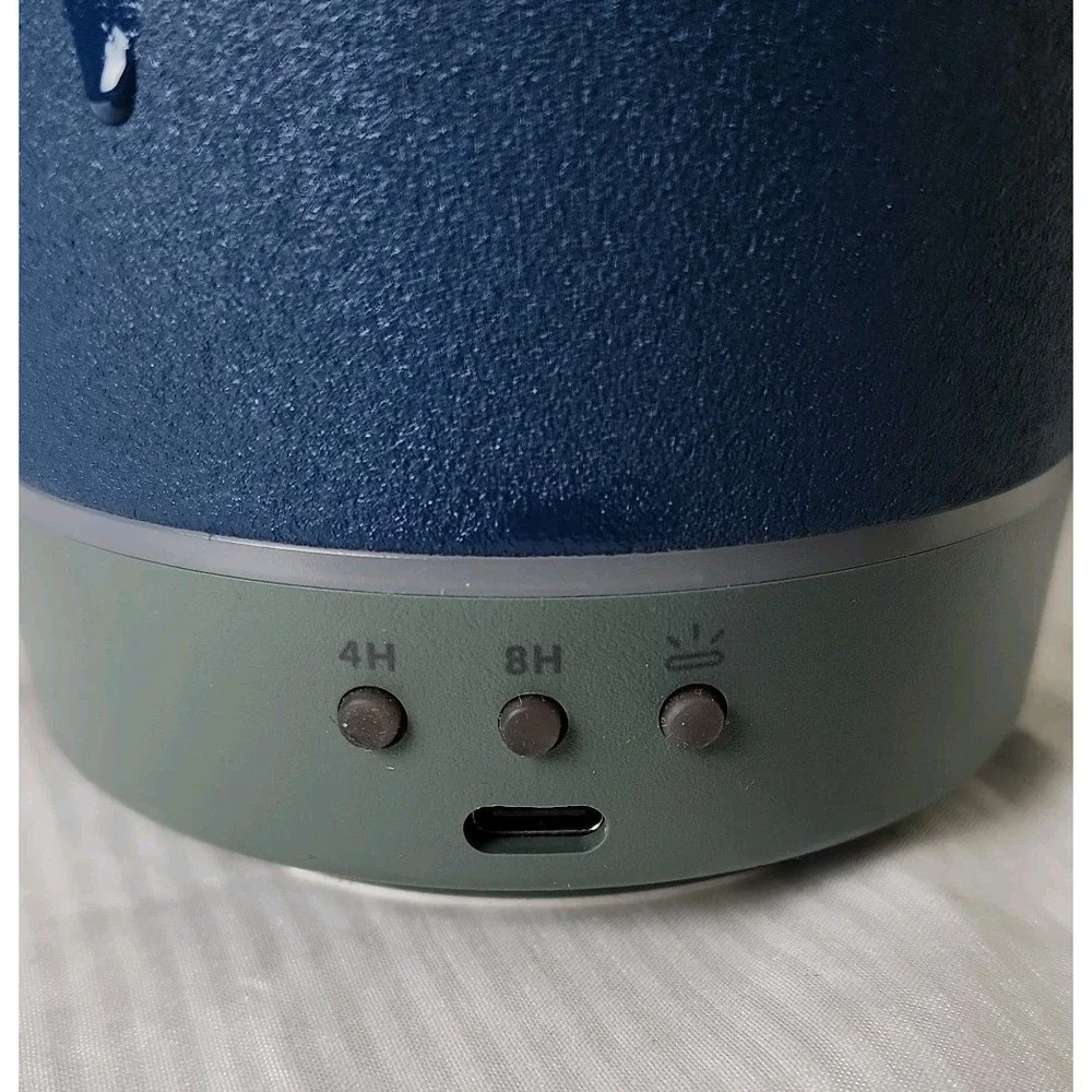 Vitruvi Stone Ceramic Ultrasonic Essential Oil Diffuser Works Great! Dusk Blue